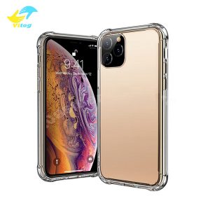 vitog super anti-knock soft tpu transparent clear phone case protect cover shockproof soft cases for iphone 11 pro max x 8 samsung s10