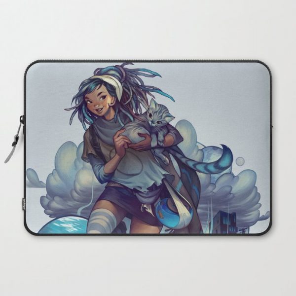 wanderlust Computer Cover by loish - Laptop Sleeve - 15"