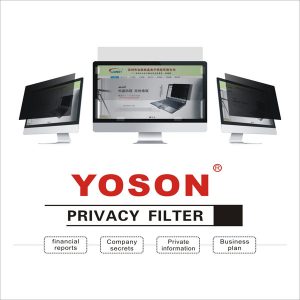 yoson 25/25.5/26/27/27.5/28 inch lcd monitor screen privacy filter/anti peep film / anti reflection film / anti spy film