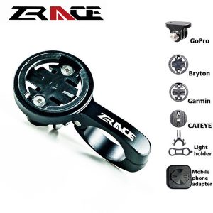 zrace bike satch mount bicycle handlebar mount holder for cycling lights camera computer holder for cateye